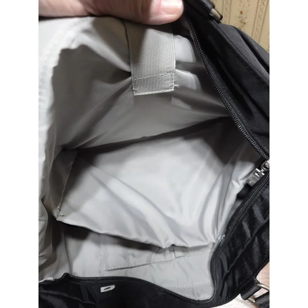 Baggallini Anywhere Day Laptop Tote Black Travel Work Organizer Bag NWT w/ Strap